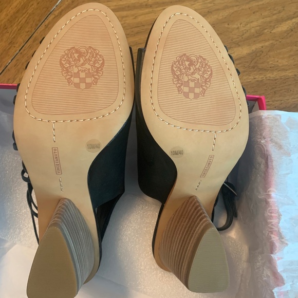 Vince Camuto Ankara Peep-Toe Slingback Sandals - Picture 2 of 3